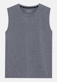 Pier One Sport 2 PACK - Top - black/mottled grey