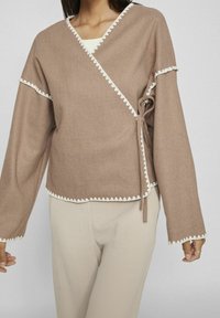 VILA Chaqueta de punto - grey