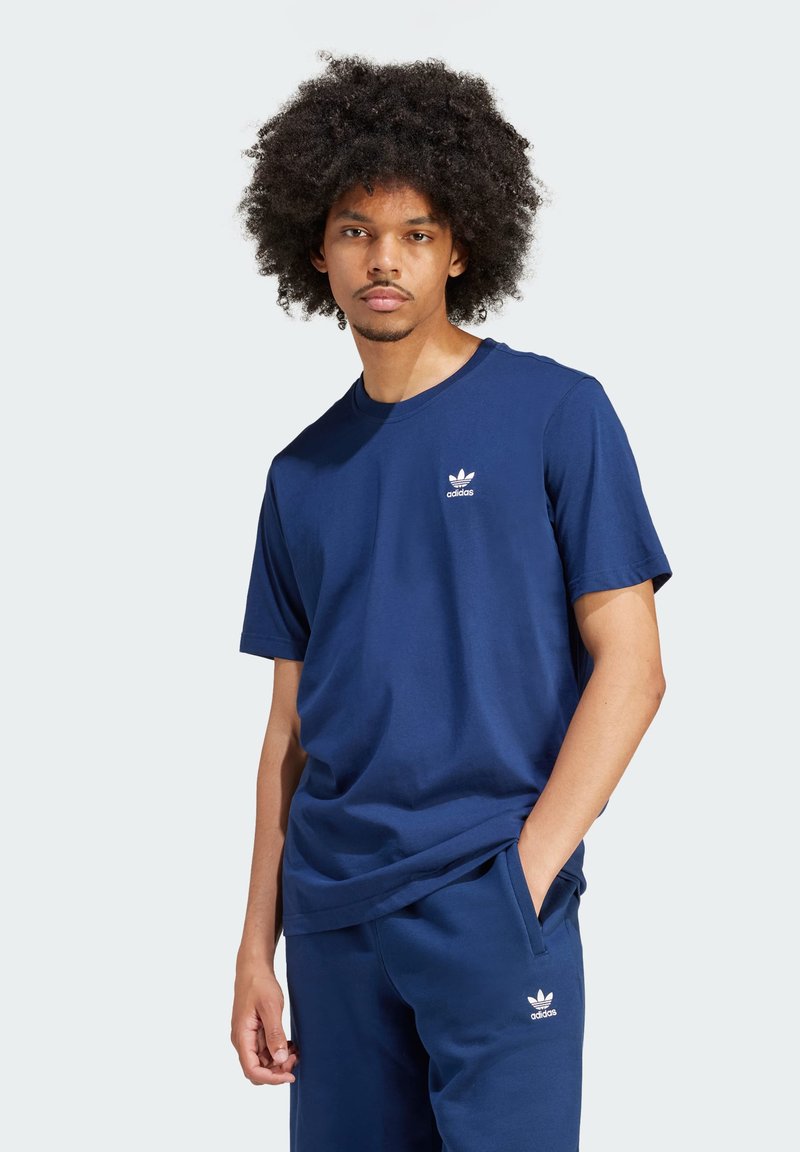 adidas Originals - ESSENTIAL TEE - T-shirt - bas - night indigo, Förstora