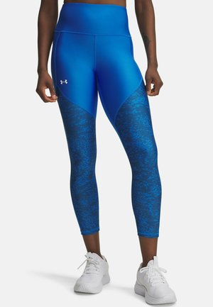 Under Armour TECH PRINTED PANEL - Leggings - blue atlantis