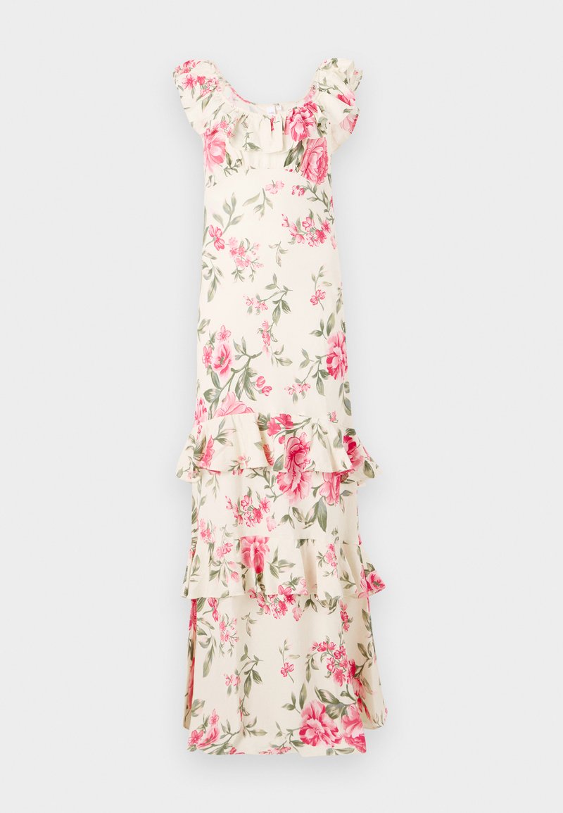 YAS Maxi-jurk beige YAS Maxi-jurk beige