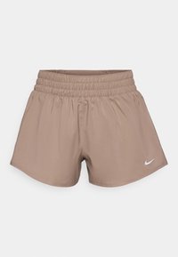 ONE SHORT - Sports shorts - mink brown/reflective silver