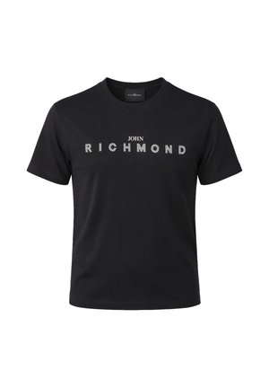 T-shirt con stampa - black