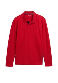 BASIC WITH CONTRAST - Poloshirts - samba red