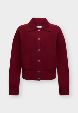 Marc O'Polo DENIM, CARDIGANS LONGSLEEVE - Gilet - deep burgundy