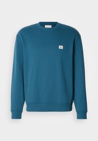 BADGE CREWNECK - Športni pulover - navy teal