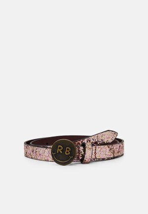 GLITTER BELT WITH BUCKLE - Pásek - blush melange