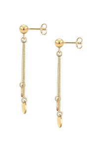 Elli CIRCLE STICK BASIC - Pendientes - gold-coloured