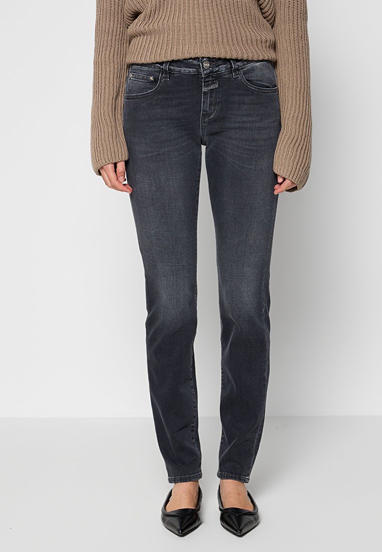 closed Slim fit jeans donkergrijs