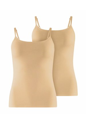 DAILY COMFORT 2-PACK - Caraco - camel