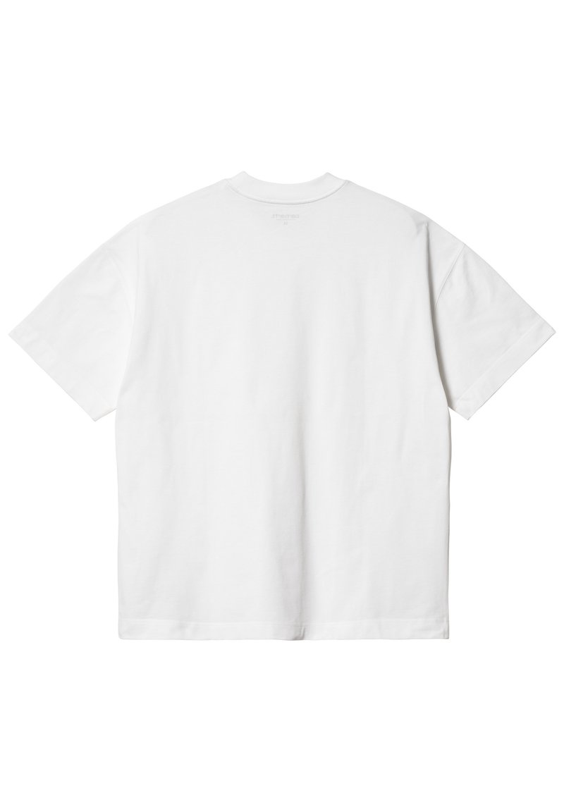 Carhartt WIP LINK SCRIPT - T-Shirt basic - white