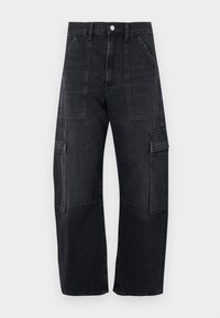 MARCELLE  - Jeans baggy - black