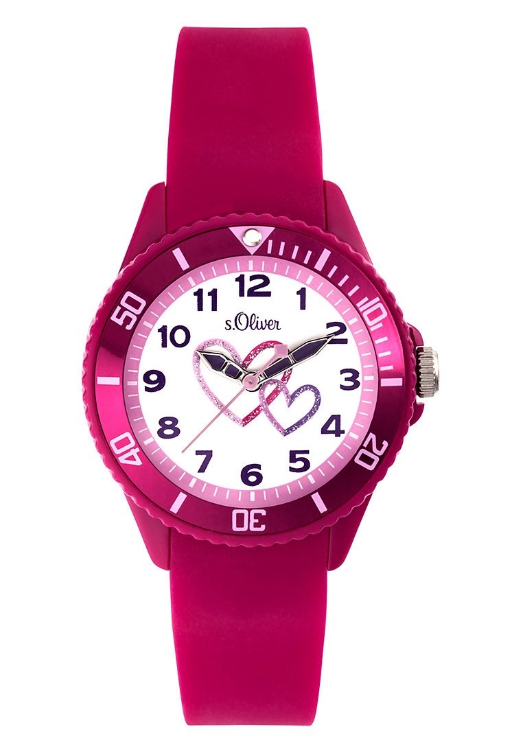 s.Oliver KINDERUHR - Uhr - berry/beere - Zalando.de