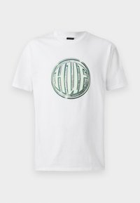 ZONE TEE UNISEX - Μπλουζάκι με στάμπα - white
