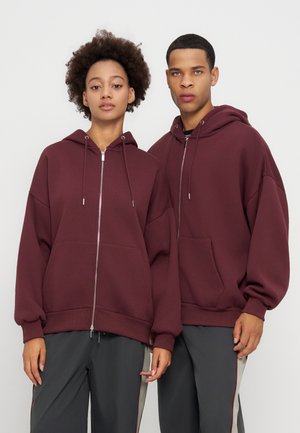 YOURTURN by Zalando, UNISEX - Суитшърт с цип - bordeaux