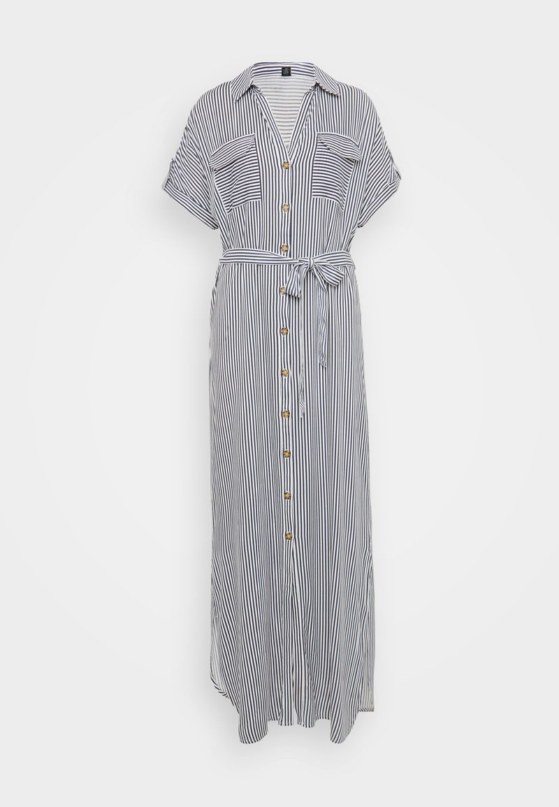 Vero Moda Tall VMBUMPY ANKLE SHIRT DRESS - Robe longue - snow white ...