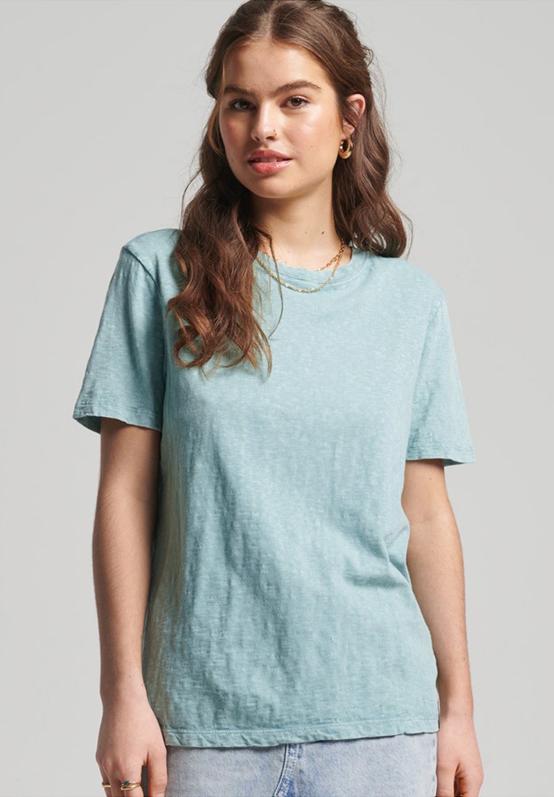 Superdry VINTAGE SURF RANCHERO Tshirts basic fresh mint/grøn