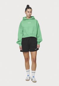 Pegador SALITA OVERSIZED CROPPED HOODIE - Φούτερ - washed peppermint green