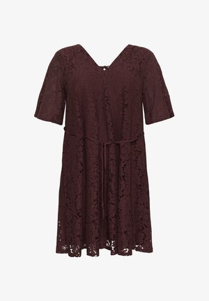 Kaffe Curve Ballkleid - fudge