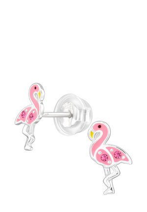 FLAMINGO MIT KRISTALL UND EPOXIDHARZ - Boucles d'oreilles - multicolor