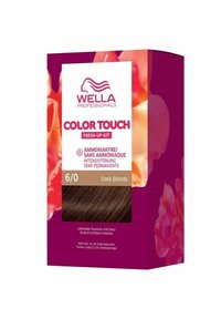 Wella - WELLA COLOR TOUCH PURE NATURALS 6/0 DARK BLONDE - Hårfärg - brown Miniatyrbild 1
