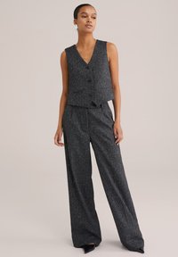 WE Fashion Chaleco - dark grey