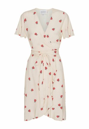 AMERICANDREAMS, MILLY - Φόρεμα ημέρας - beige w  ladybugs