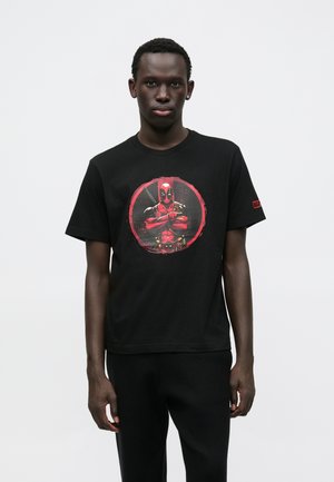 DEADPOOL - Trükipildiga T-särk - black
