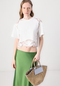 TWINSET Blūze - bianco ottico