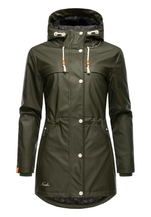 Navahoo RAINY FOREST - Regenjas - dark olive