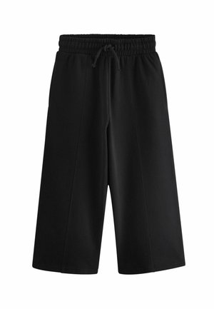 WIDE LEG JOGGERS - Träningsbyxor - black