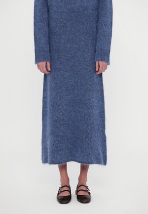 FURE FLUFFY SKIRT - Falda larga - blue