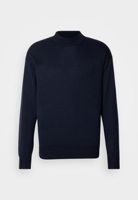 CORE DROPPED SHOULDER MOCK NECK - Strikkegenser - night