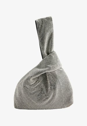 Next, SPARKLE WRISTLET HAND HELD BAG - Käekott - silver-coloured