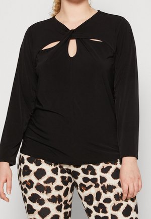 T-shirt à manches longues - black