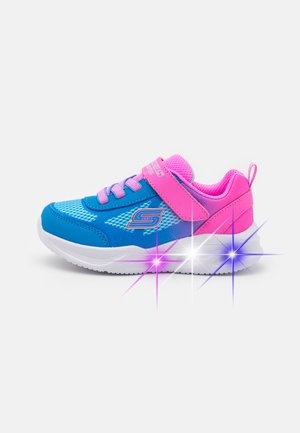 SOLA GLOW - Sneakers laag - hot pink/blue