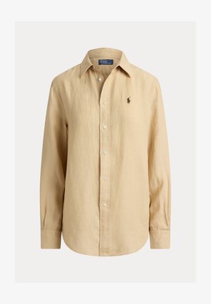 Polo Ralph Lauren, CLASSIC FIT LINEN SHIRT - Πουκαμίσα με κουμπιά - dune