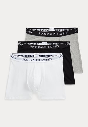 3ER PACK - Boxershorts - weiß/ schwarz/ grau