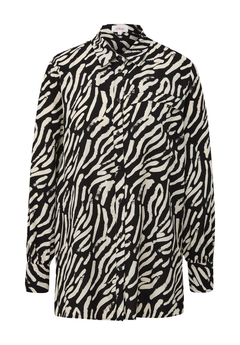 s.Oliver Overhemdblouse zwart