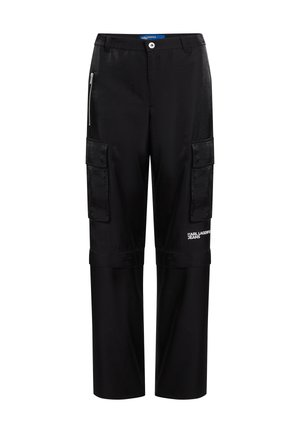 Karl Lagerfeld Jeans IRIDESCENT CARGO - Cargobroek - iridescent black