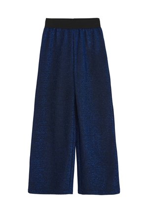 GLITTER - Stoffhose - blue quartz
