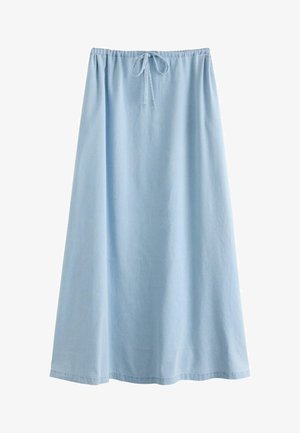 Next, REGULAR FIT - DENIM PULL ON MIDI SKIRT - A-Linien-Rock - bleach blue