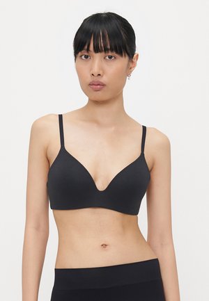 CORE WIRELESS PLUNGE BRA - T-skjorte-BH - black