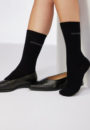 Copenhagen Studios, COPENHAGEN STUDIOS 2 PACK UNISEX - Calze - x schwarz