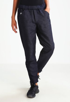 Relaxed fit -farkut - rinsed denim