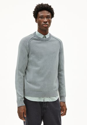 Strickpullover - space steel