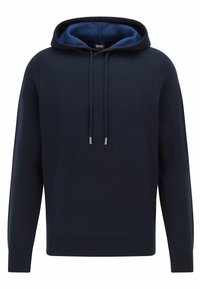 BOSS Felpa con cappuccio - dark blue