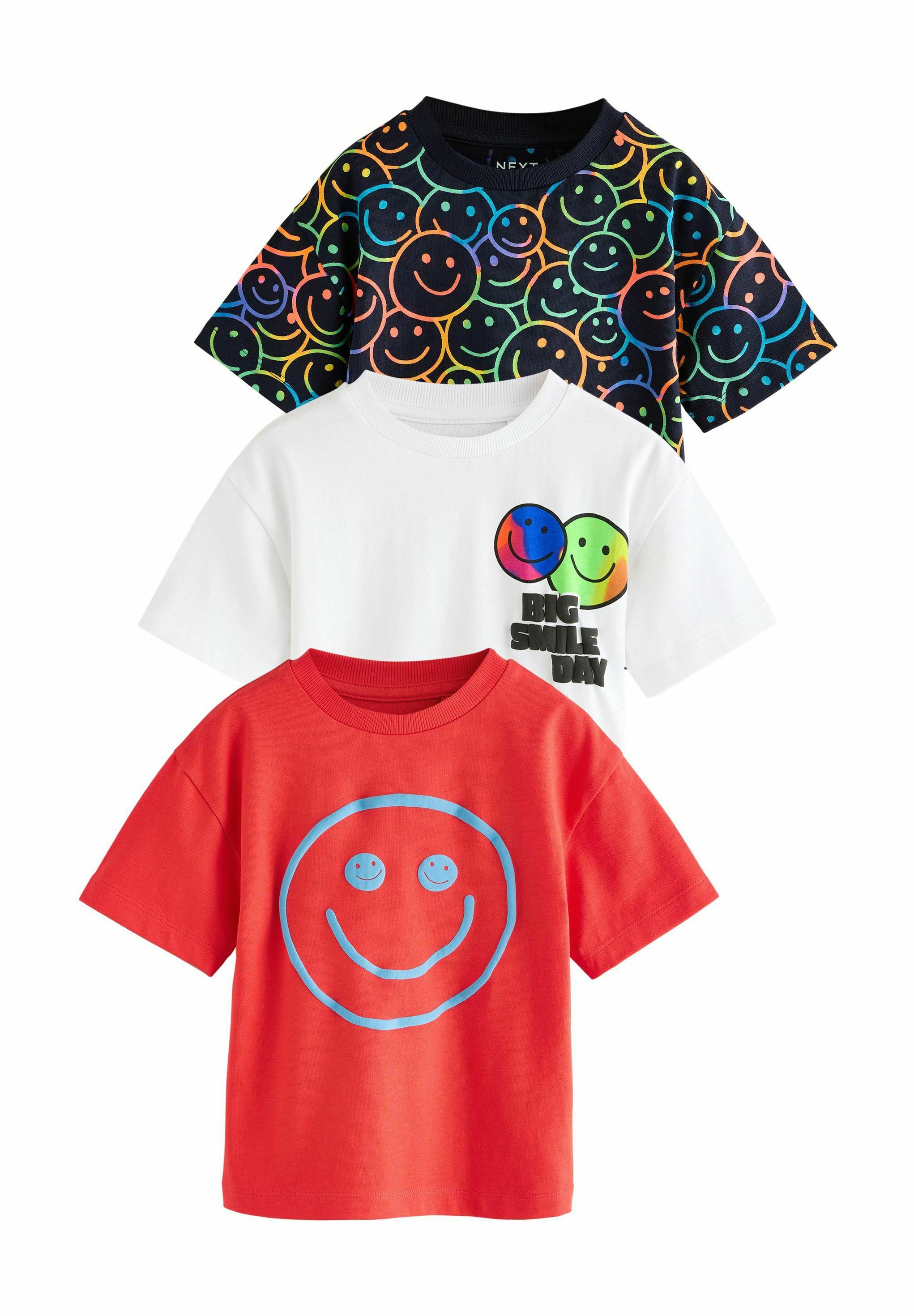 Next REGULAR FIT - SHORT SLEEVE 3 PACK - Print T-shirt - multi
