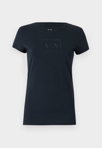 T-shirt con stampa - navy