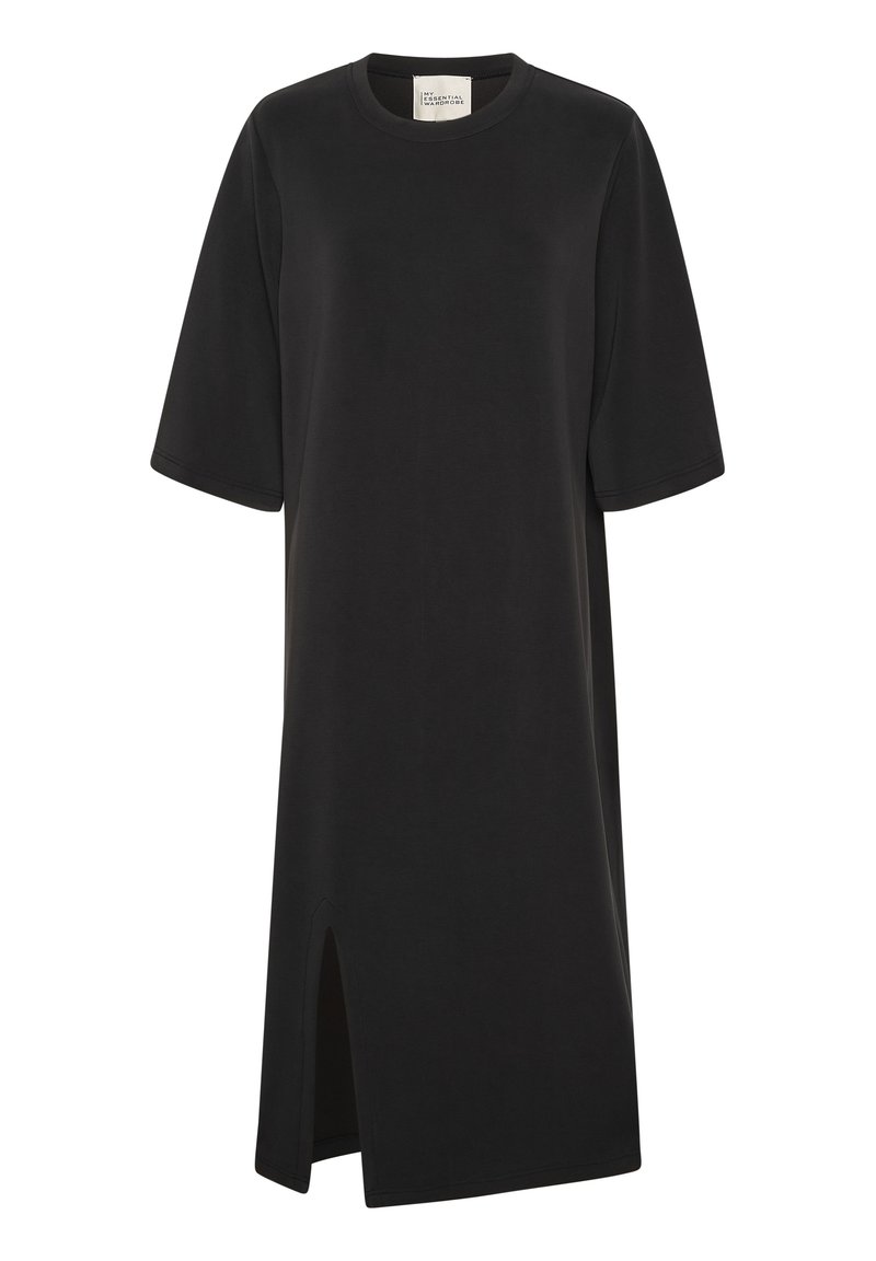 My Essential Wardrobe Gebreide jurk zwart My Essential Wardrobe Gebreide jurk zwart